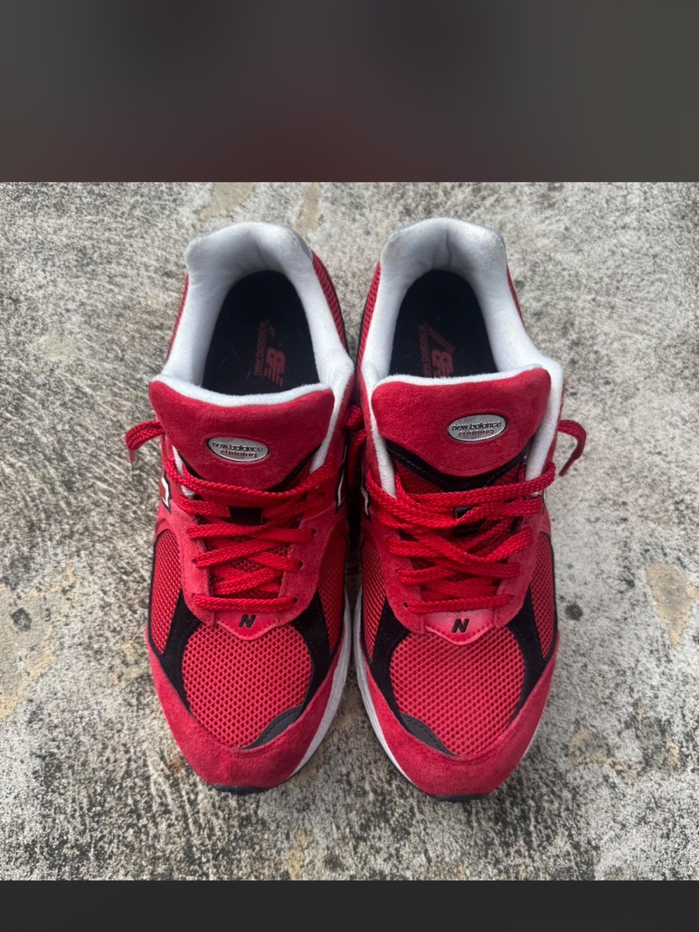 New Balance Red and White